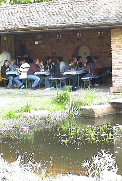 Grillen nach der Fahrt